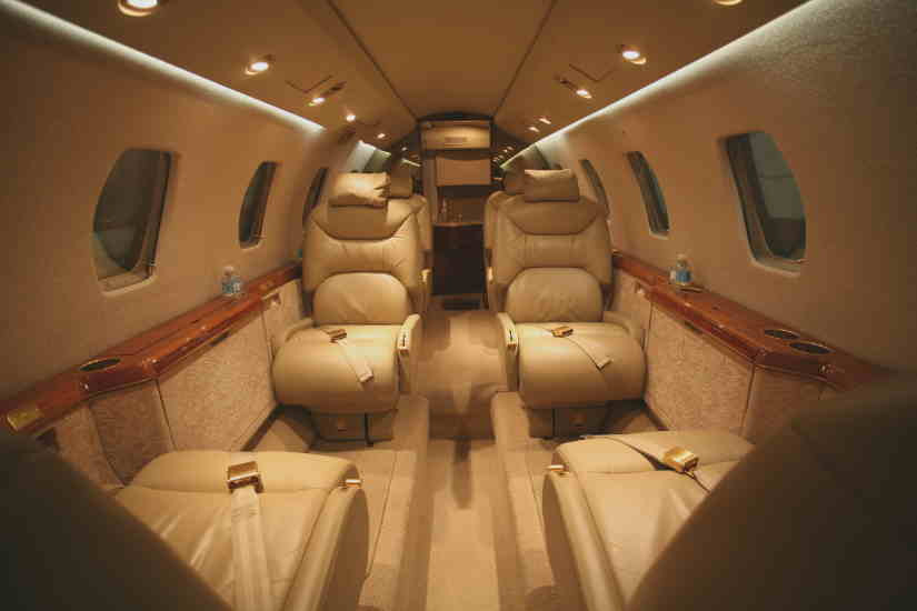 Cessna Citation VI cabin