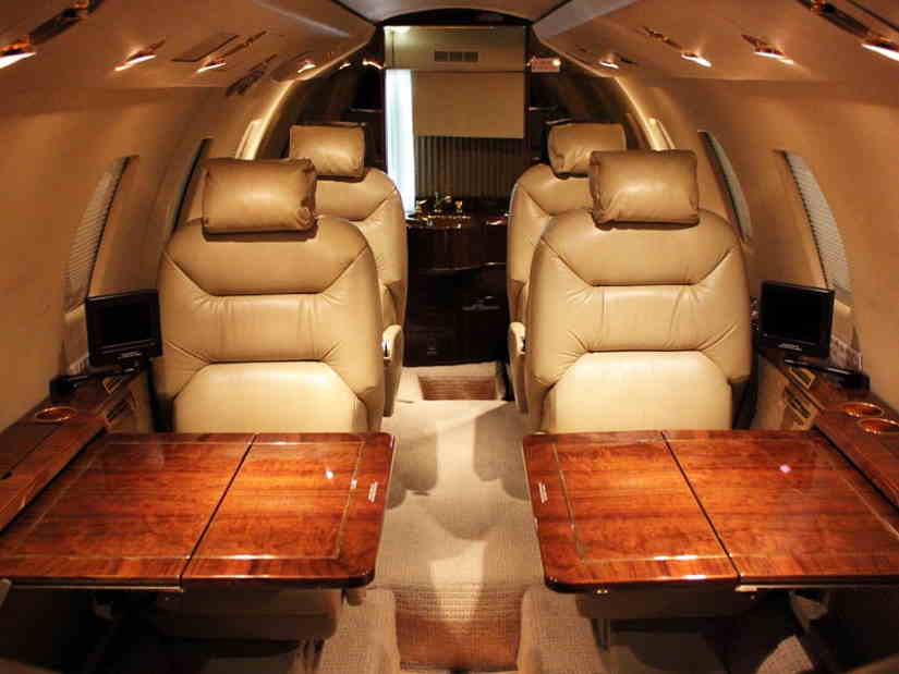 Cessna Citation VII cabin