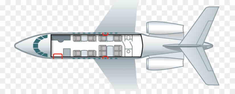 Dassault Falcon 20 scheme