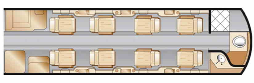 Dassault Falcon 50 scheme