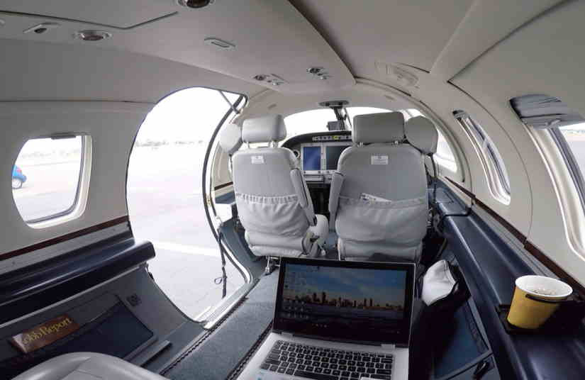 Eclipse 500 business jet