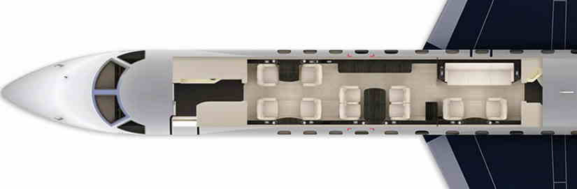 Embraer ERJ-135BJ Legacy scheme