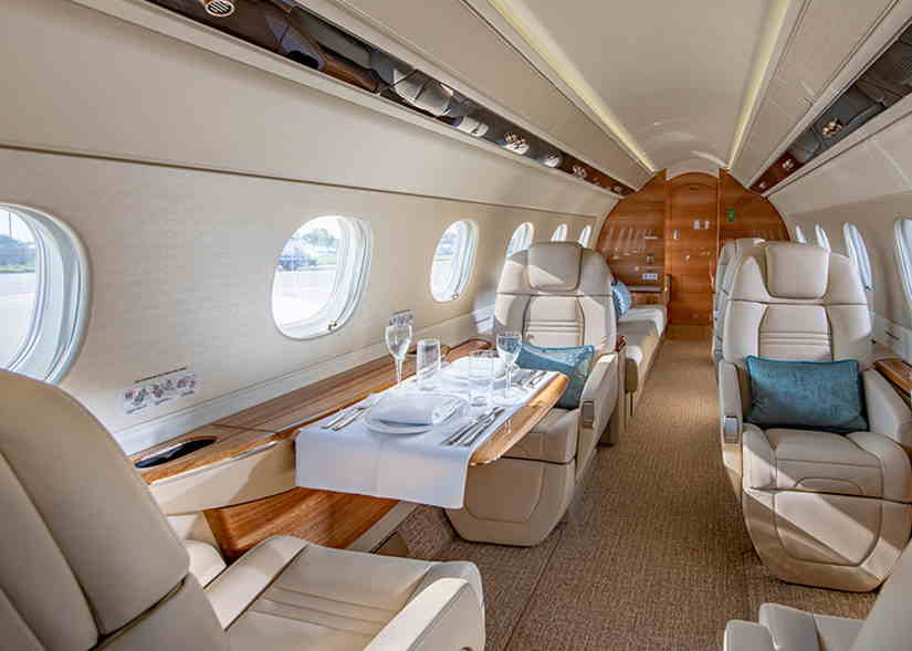 Embraer Legacy 500 cabin