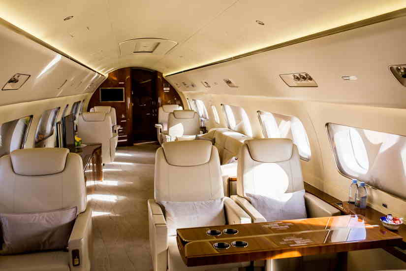 Embraer Lineage 1000 business jet