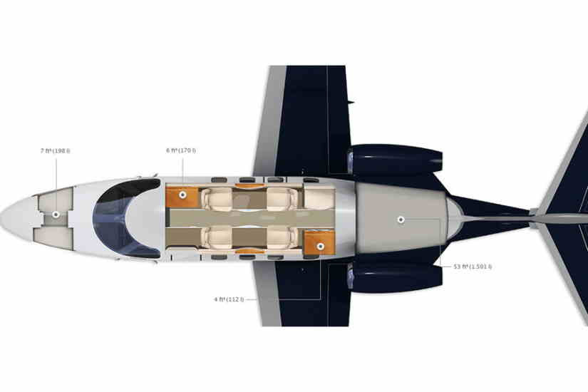 Embraer Phenom 100 scheme