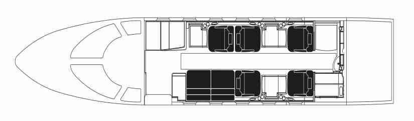 Gulfstream G150 scheme