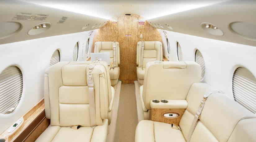 Gulfstream G150 cabin