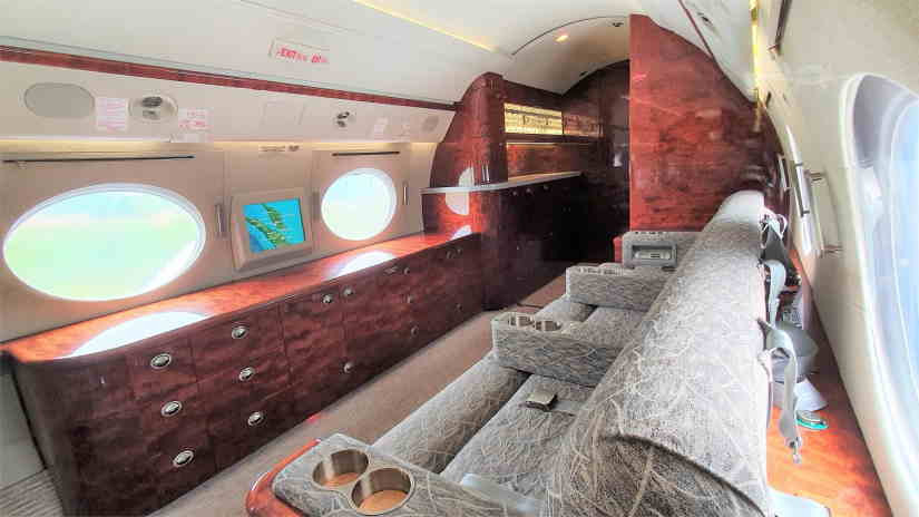 Gulfstream G300 business jet
