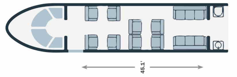 Gulfstream G400 scheme