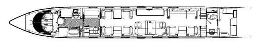 Gulfstream G450 scheme