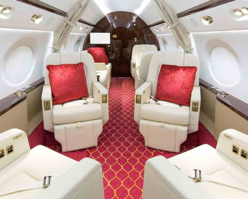 Gulfstream G450 cabin