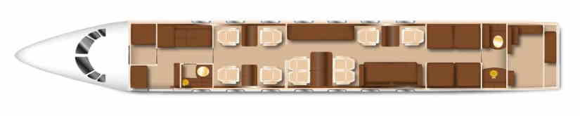 Gulfstream G550 scheme