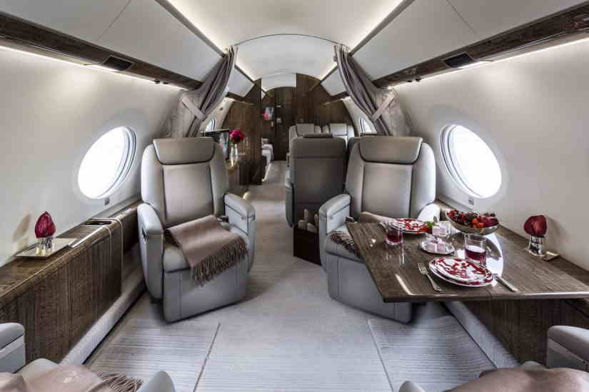 Gulfstream G650 cabin