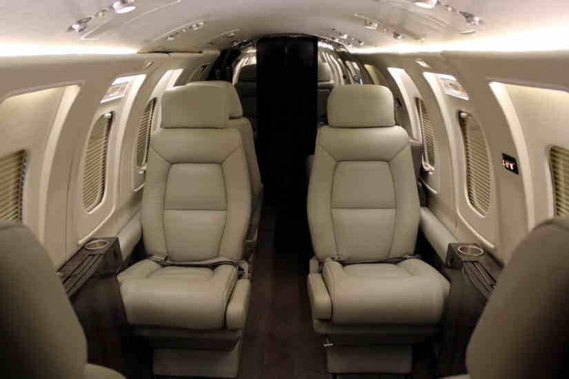 Israel IAI-1124 Westwind II cabin