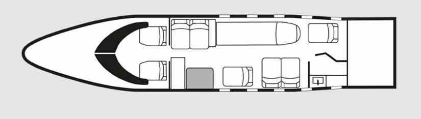 Learjet 25 scheme
