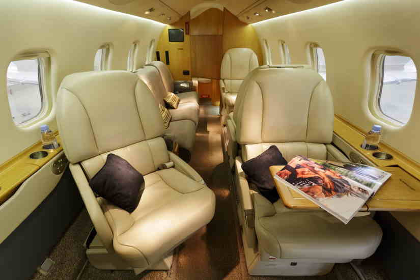 Learjet 60 business jet