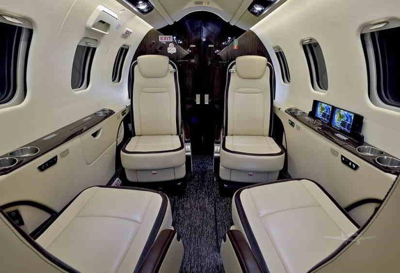 Learjet 75 cabin