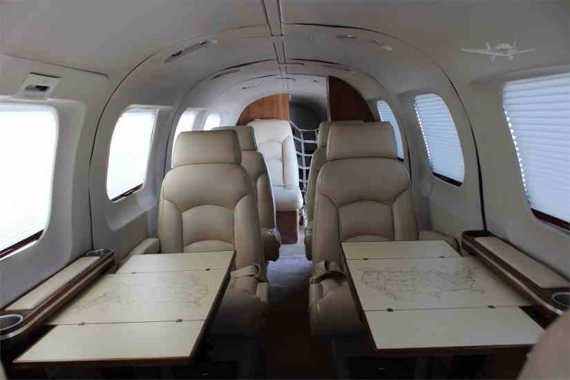 Piper Cheyenne cabin