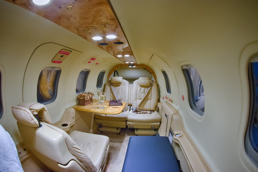 Daher Socata TBM 850 cabin