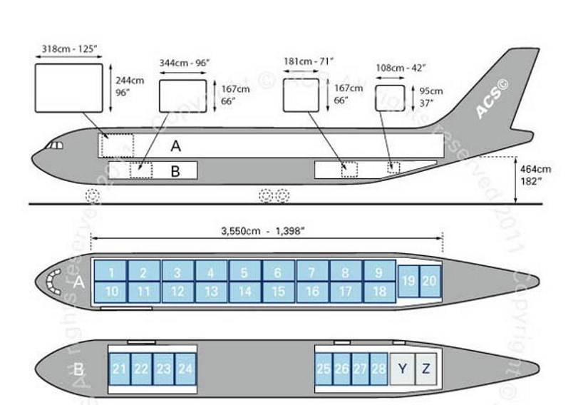 Airbus A300 B4F scheme
