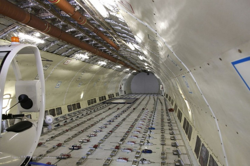 Airbus A300 B4F cabin
