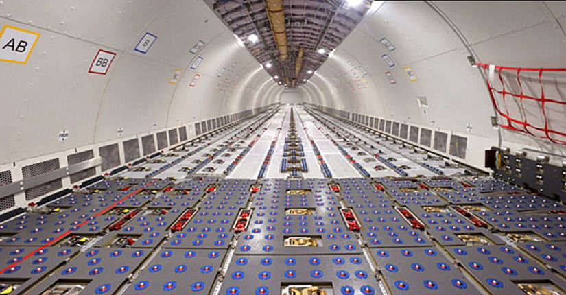 Airbus A330-200F cabin