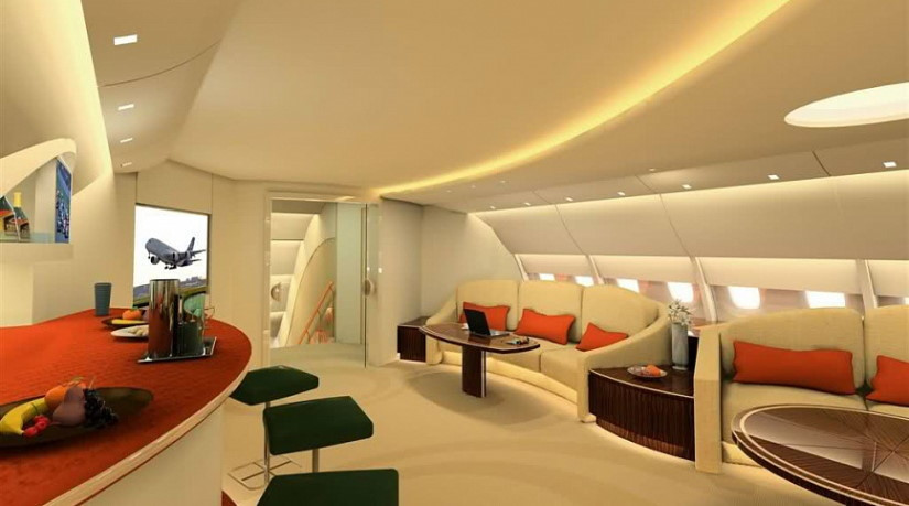 Airbus ACJ380 cabin