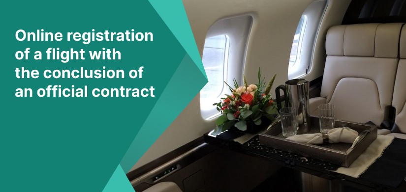 online private jet booking