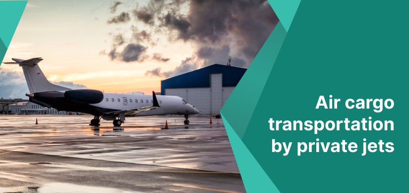 air cargo transportation by private jets