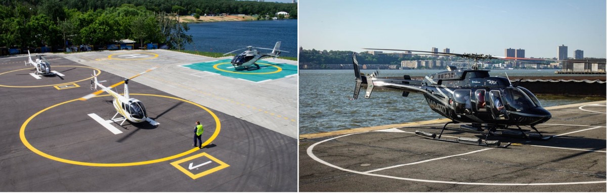 private helicopter flight