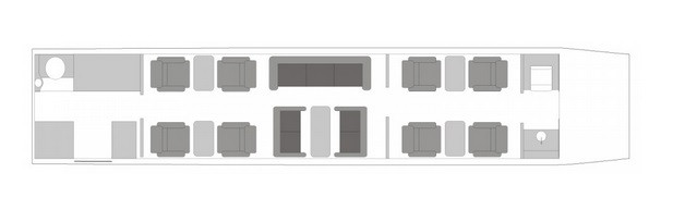 Bombardier Challenger 850 scheme