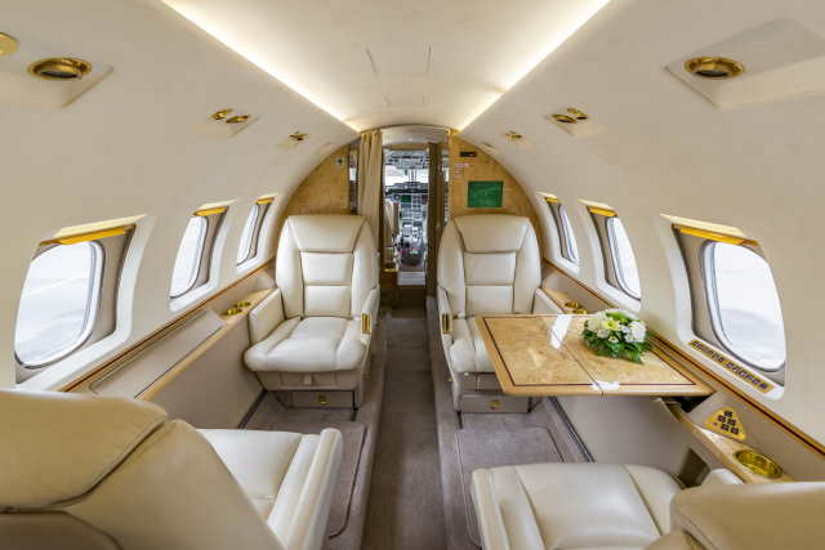 Beechcraft Hawker 1000 cabin