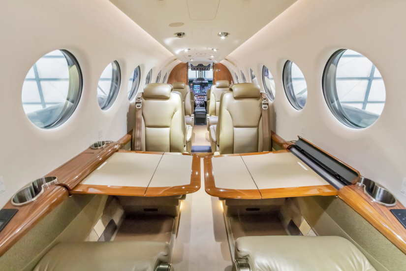 Beechcraft King Air 350 business jet