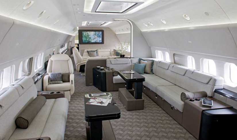 Boeing Business Jet 2 cabin