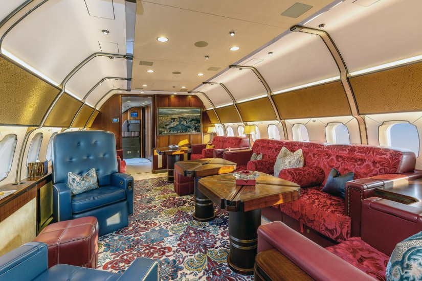 Boeing Business Jet 3 cabin