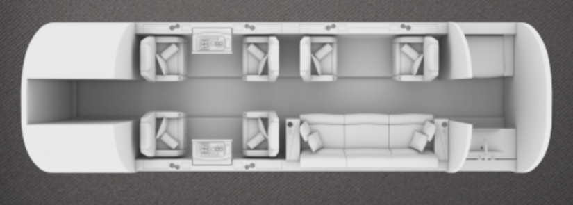 Bombardier Challenger 350 scheme