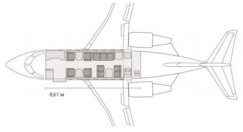Bombardier Challenger 650 scheme