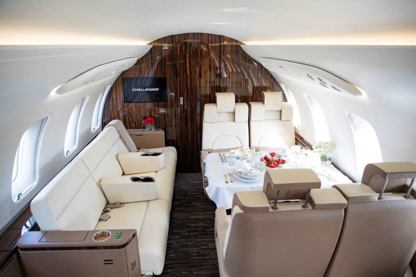 Bombardier Challenger 650 business jet