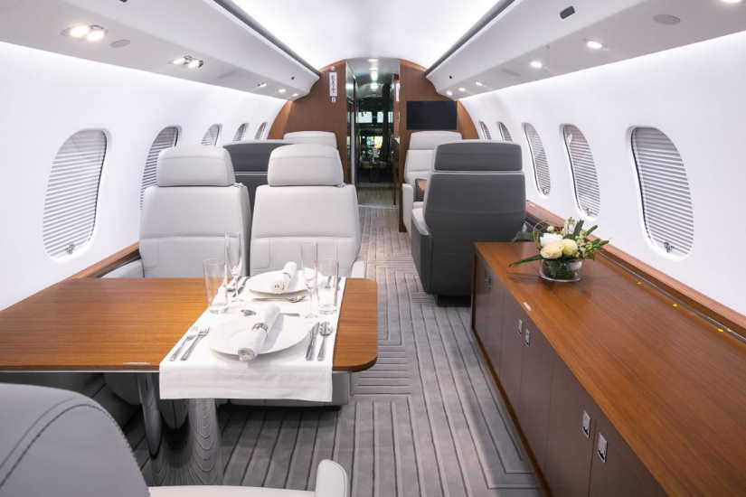 Bombardier Global 6000 cabin