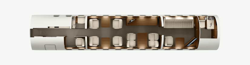 Bombardier Global 8000 scheme
