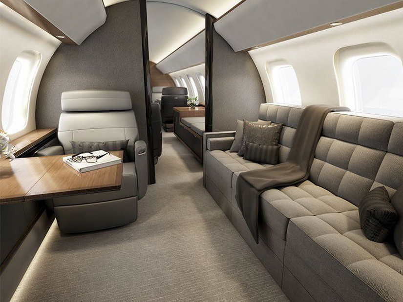 Bombardier Global 8000 cabin