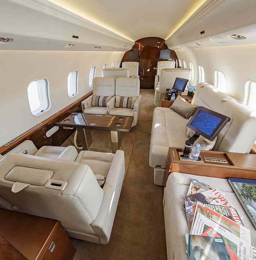 Bombardier Global Express cabin