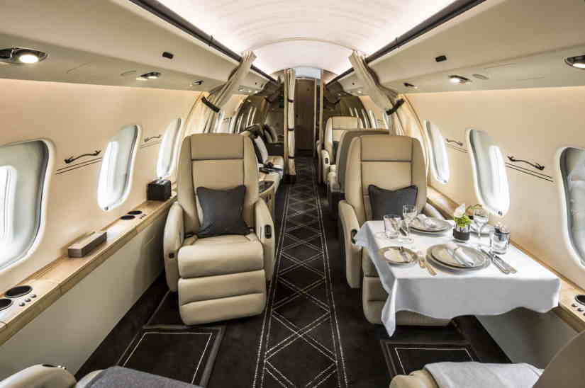 Bombardier Global Express XRS cabin
