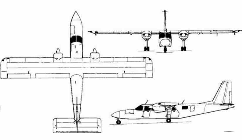 Britten-Norman Islander scheme