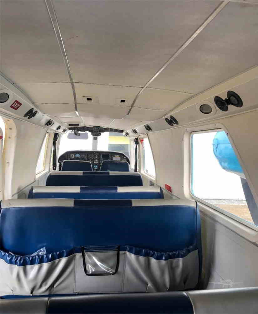 Britten-Norman Islander cabin