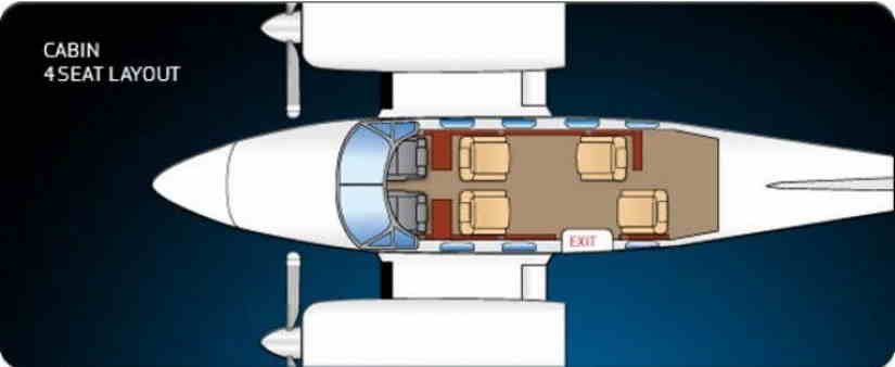 Cessna 340 scheme