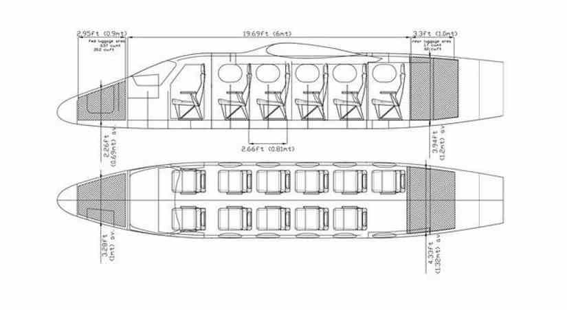 Cessna 404 scheme