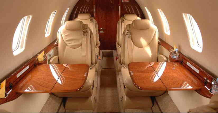 Cessna Citation Excel cabin