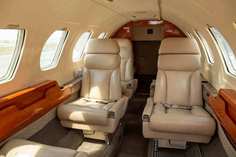 Cessna Citation II cabin