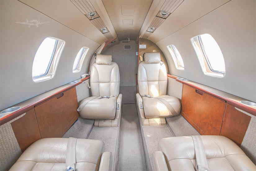 Cessna Citation Jet / CJ1 cabin